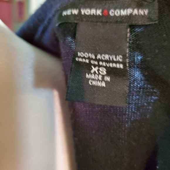 New York & Co Size XS black lightweight jacket. - Picture 4 of 5